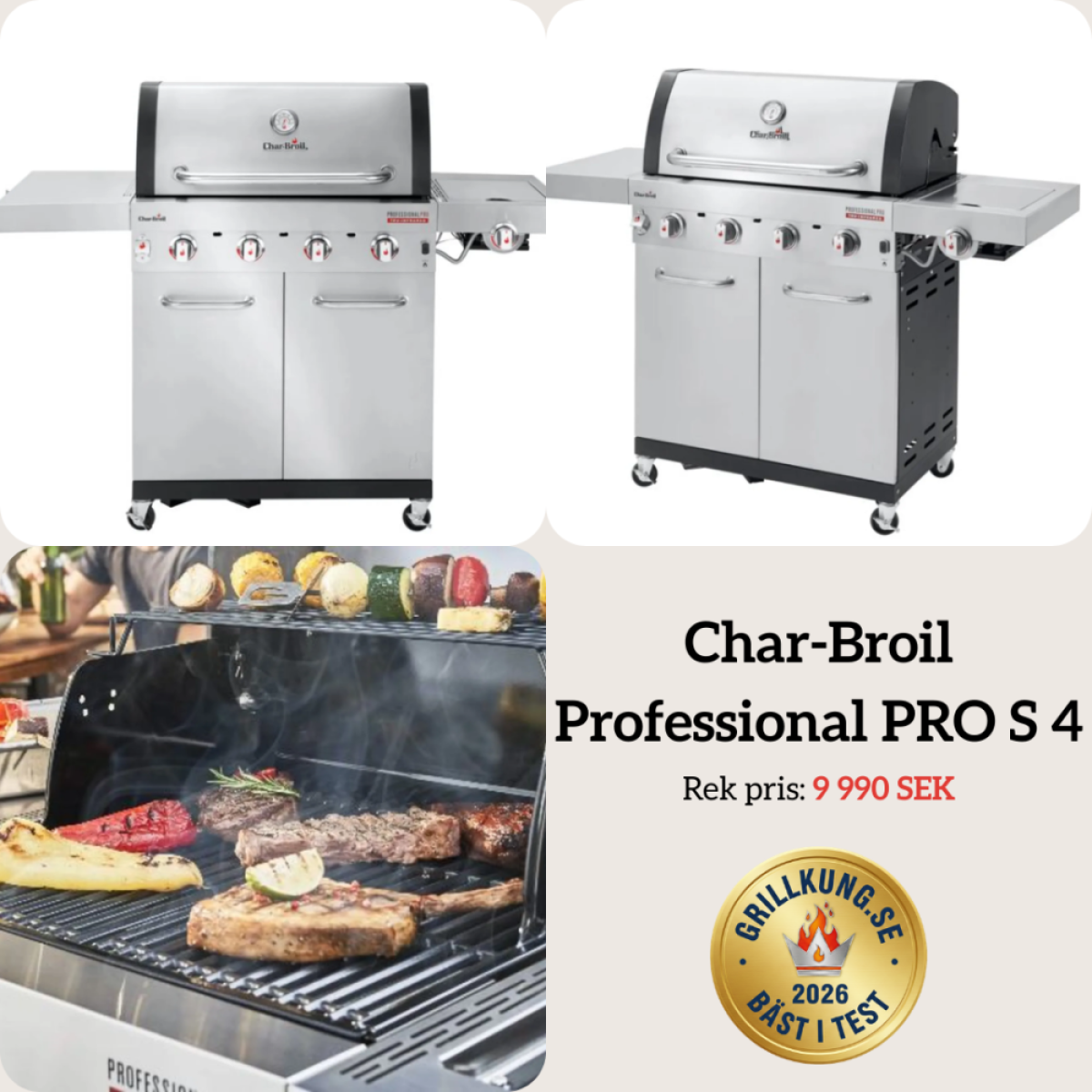Char-Broil Professional PRO S 4