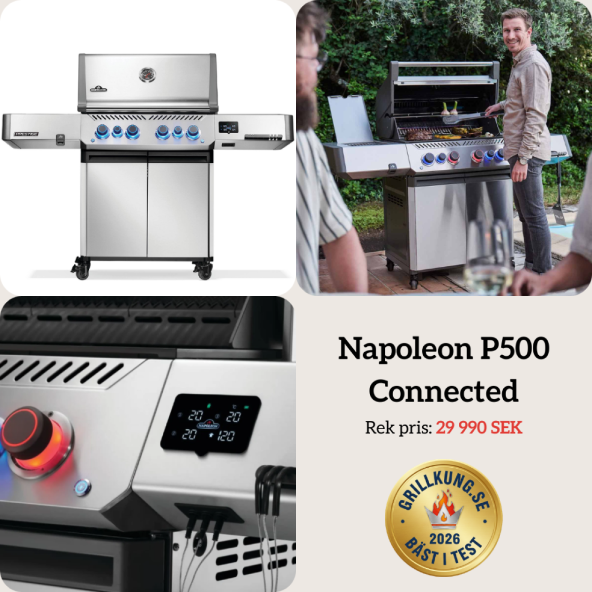 Napoleon P500 Connected