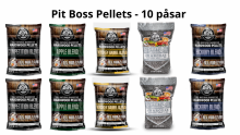 Pellets 10 säckar på halvpall