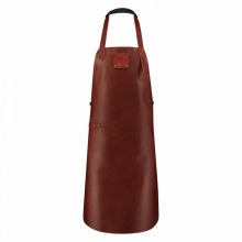 Klassiskt Läder Förkläde XXL - Cognac/Cognac