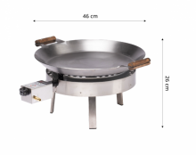 Rostfri Stekhäll 46 cm