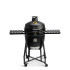 GRLLR Kamado Ember Classic 22 | Charcoal Black / matt finish
