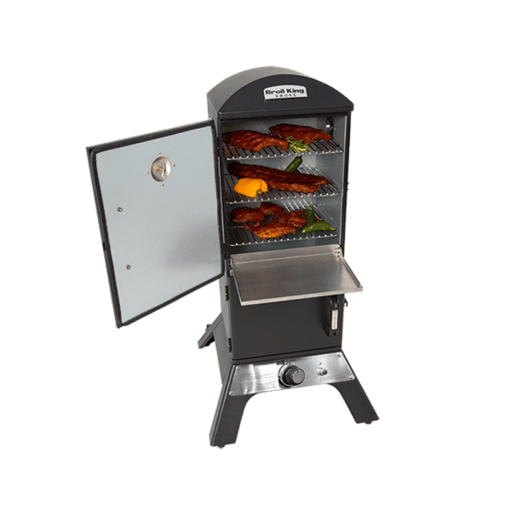 Vertical gas smoker broil king Vertical gas smoker broil king