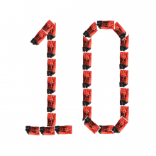 Halvpall Big Blocks - 10x
