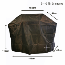 Överdrag 5-6 brännare