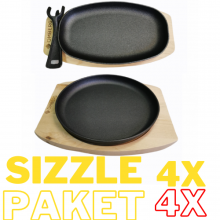 Sizzle Pan Paket, 8x