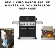 Broil King Baron 590 + montering och infraröd brännare