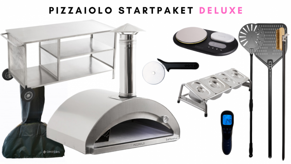 Köp Forno Allegro by Edil Planet Pizzaiolo startpaket deluxe - Grillkung.se