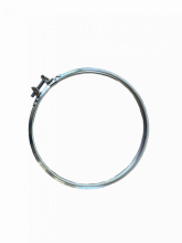 Stålspännband till skorsten med 16 cm i diameter